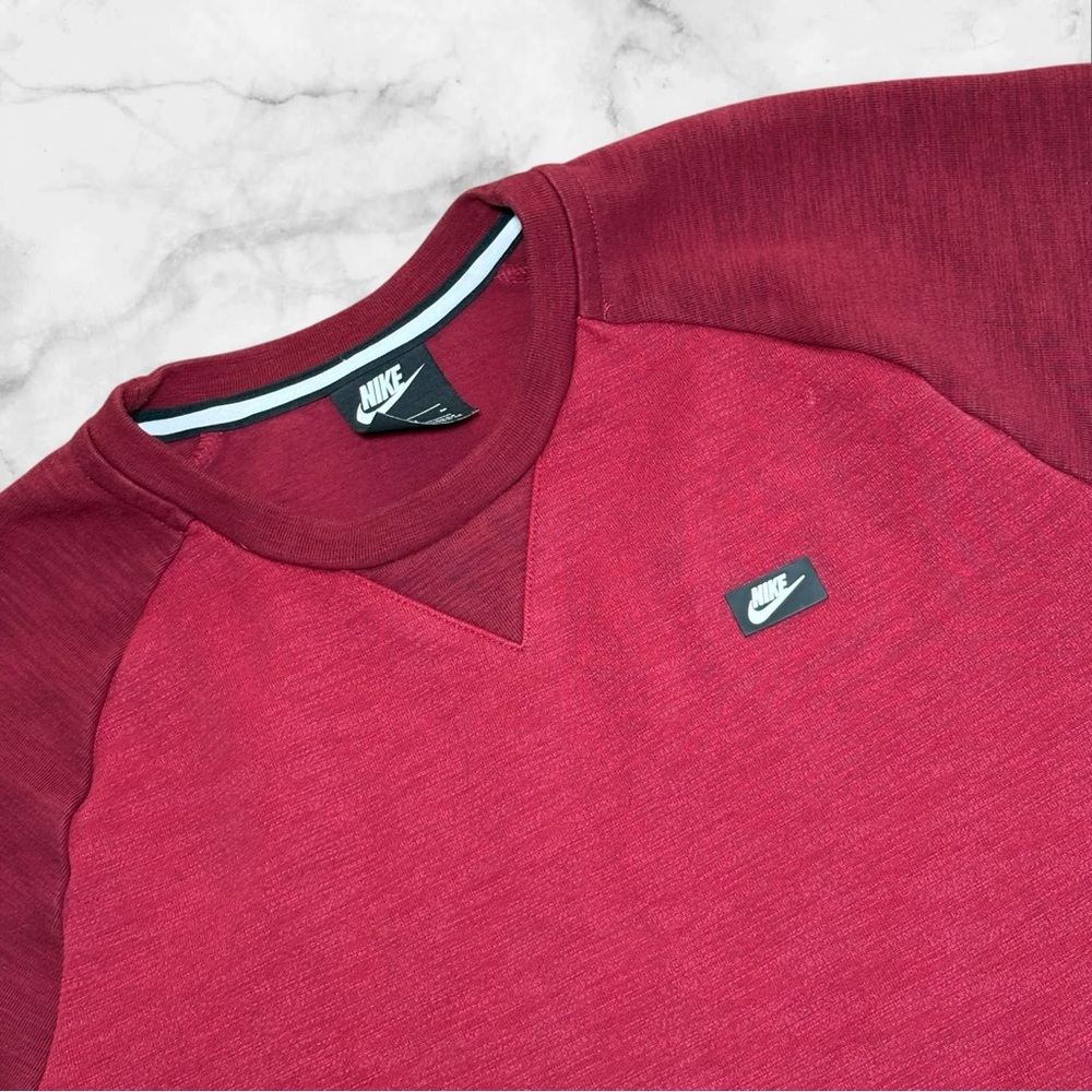 Nike Optic Crewneck‎ Men's M Sweatshirt Pullover Kangaroo Pouch Pocket Essential